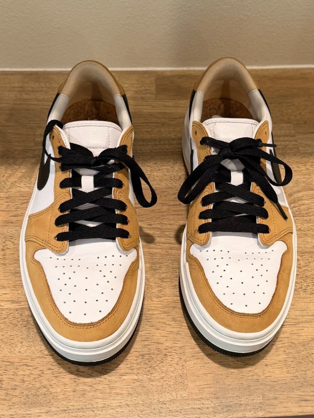 Nike Air Jordan 1 Elevate Low Rookie of the Year Tan Black DH7004-701 Size 10 - Picture 9 of 11